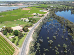 Flood peak to be lower than expected, but some roads to close