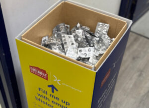Pharmacies’ new blister bins