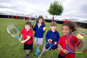 Free racquets a hit with kids