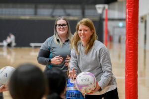 Diamond glitters for budding netballers