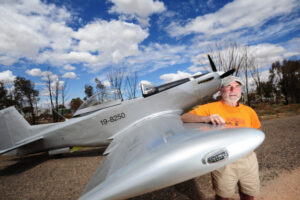 See World War II replica plane in flight