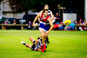 Sunraysia football: Wentworth rising star Jacob Whitfield bounding along
