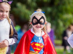 Students turn page on book week