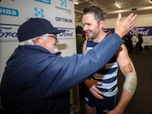 Proud Mildura grandfather felt like he was on the field with Patty