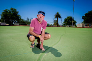Merbein Bowling Club suffering with dilapidated green