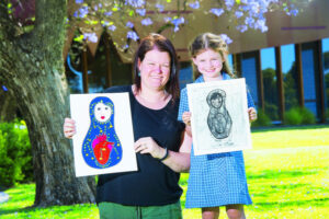 Art teachers show students how it’s done