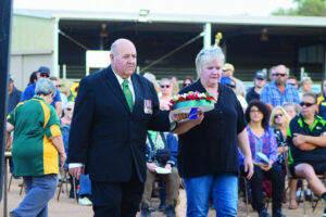 Irymple – ANZAC Day in Sunraysia: Eagle’s soaring address in Irymple