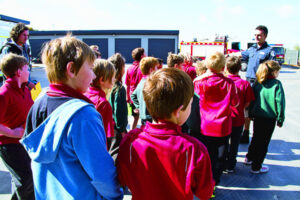 Kids lend a helping hand