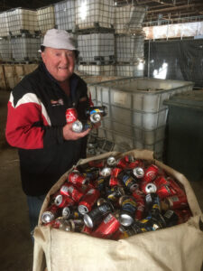 Wentworth Shire eco-warrior collects 294,000 bottles and cans