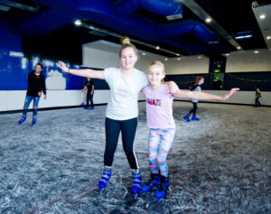 All the winter fun and frolicking is on ice