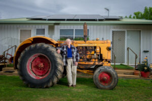 Classic tractors ready to pull a crowd