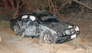 Driver has lucky escape in Yatpool collision