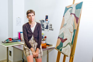 Visiting artist making her mark with Mildura mural
