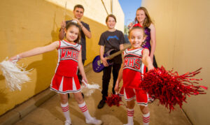 Young performers inspired by the big time