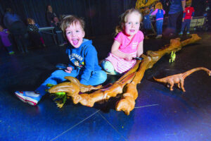 Kids step into prehistoric ages