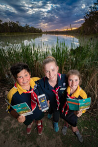 Time to log a frog at Kings Billabong