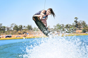 Ouyen Lake makes a splash