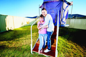 Grace takes new steps with gift