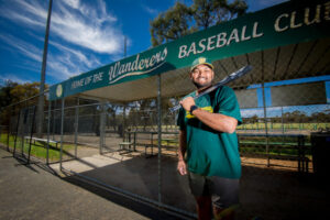 Wanderers batter learns fast on the diamond