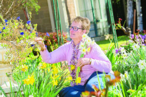 Flower power on show