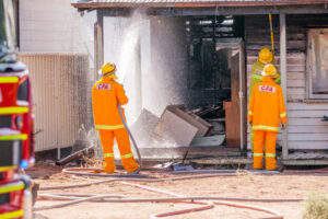 Blaze leaves a family homeless