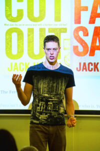 Heath gets the word out