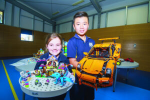 Students show off at school