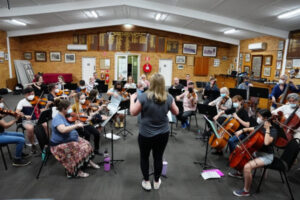 Musicians take note from orchestral pros