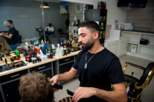 Pipe dream now reality for barber Hussain