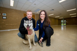 Mildura’s best friends get their free parvovirus jab