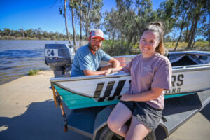 Dinghy Derby triumph for Mildura couple