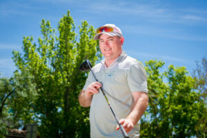 Slimmon holds nerve to win his first Murray District Golf Association championship