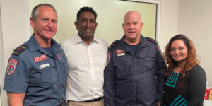 Heartfelt thanks to colleagues