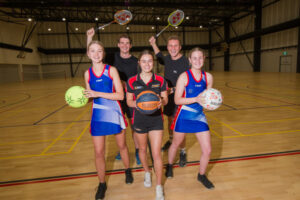 Young athletes ready to hit the floor at new Mildura Sports Precinct