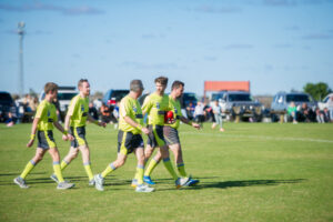 AFL umpires on whistle-stop tour