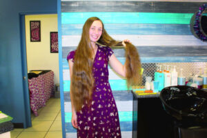 Phoebe’s hair to help