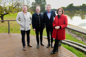 Hogan tours regions, backs rural economies