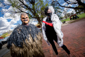 Mildura Senior College students brighten the mood in lockdown