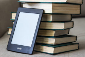 Teenagers discovering joy of reading
