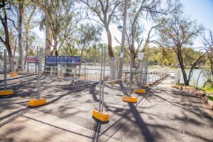 Work on Mildura wharf begins