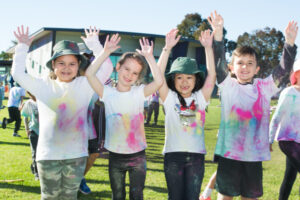 In the Classroom: Dash for colour run