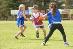 Kids have a ball at Wentworth Auskick