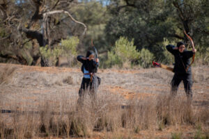Archery muster right on target
