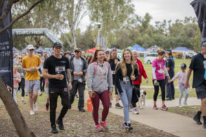 Walk fills dad with pride