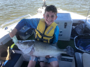 Fishing joy: Sunraysia nine-year-old lands catch of the day