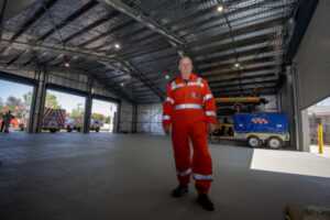 Grand opening of SES garage