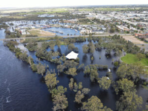 Mildura Riverfront flood photos