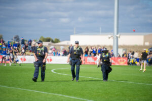 Police happy with grand final behaviour