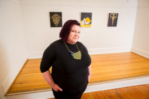 Mildura exhibition a brush with death