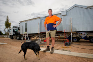 First ‘care villa’ set up as town plans mini village